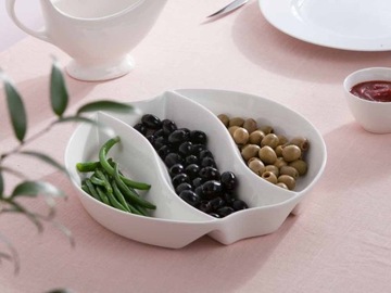 ТАРЕЛКА для закусок и соусов, 3 части Altom Design