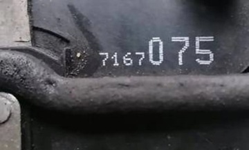 BMW 5 E60 E61 03-10R - ZÁMEK LEVÝ ZADNÍ 7167075