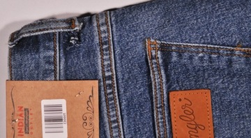 WRANGLER spodnie SKINNY low BLUE jeans BRYSON _ W31 L32