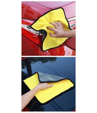 Быстросохнущее автомобильное полотенце из микрофибры для сушки автомобиля, 60х40см.