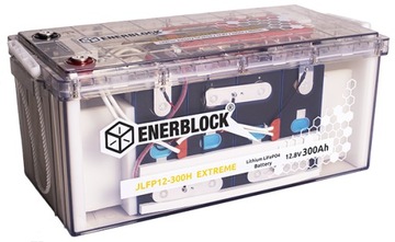 AKUMULATOR LITOWY LiFePO4 12V 300Ah BMS 3840Wh +BLUETOOTH +MATY GRZEWCZE