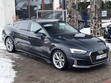 Audi A5 F5 Sportback 2.0 40 TFSI 190KM 2020 Audi A5 Sportback 40 TFSI SPORT S-Tronic Virtual -Masaże Matrix- LED Radary, zdjęcie 2