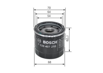 МАСЛЯНЫЙ ФИЛЬТР BOSCH F 026 407 210