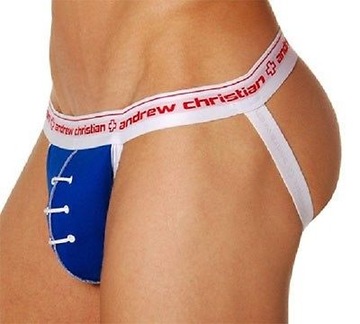 JOCKSTRAP AC JOCKSY FOOTBALL RUGBY SZNUROWADŁA L