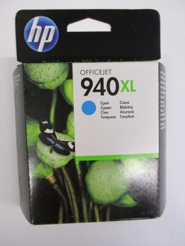 Oryginalny Tusz HP 940XL C4907AE Cyan