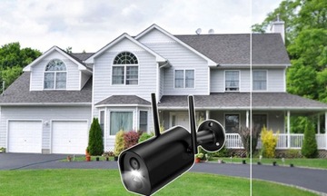 Уличная панорамная камера WiFi IP 2K 3MPx 4x Zoom с аккумулятором 15000 мАч
