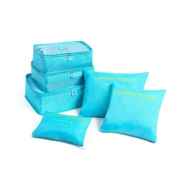 6pcs Travel Storage Organizer Bags Portable Travel