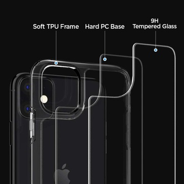 ETUI CASE DO IPHONE 11 PRO SPIGEN QUARTZ HYBRID
