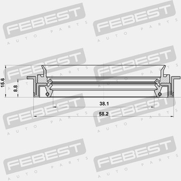 GUFERO CHRYSLER SEBRING II