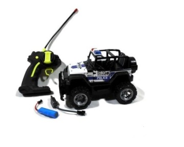 Радиоуправляемая полицейская машина МЕТАЛЛ с дистанционным управлением