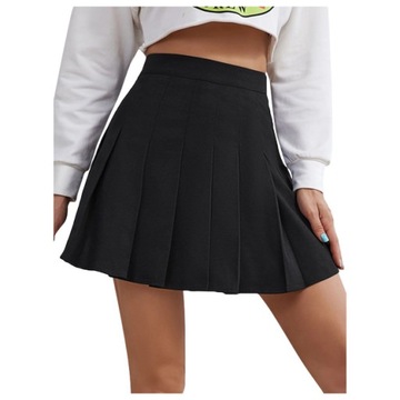 SPÓDNICA PLISOWANA MINI SPÓDNICZKA KOLORY S