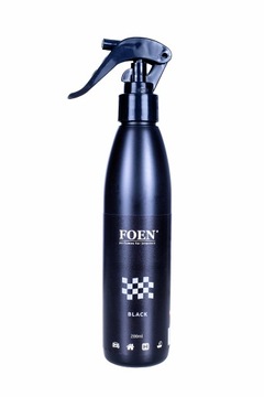FOEN BLACK PROFESJONALNE PERFUMY SAMOCHODOWE DO WNĘTRZ AUTA TRWAŁE 200ml
