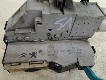 CITROEN C6 ZÁMEK ZADNÍ PRAVÝ 9681336580