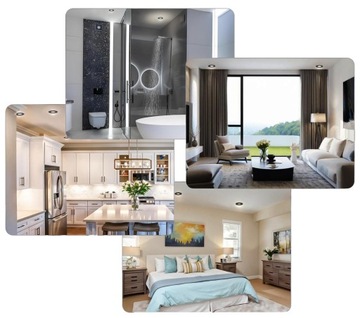 Герметическая герметическая лайма IP44 Spince+ светодиодный Bubbs GU10 5W