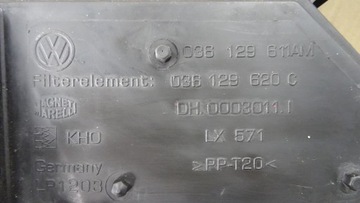 GOLF IV 1.4 16V POUZDRO FILTRU VZDUCHU 036129611AM