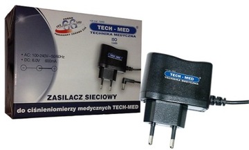 ORYGINALNY ZASILACZ DO CIŚNIENIOMIERZY TECH-MED