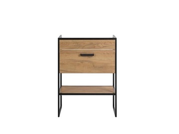 Szafka pod umywalkę 80 cm łazienkowa w stylu loft