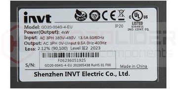 SILNIK ELEKTRYCZNY 4kW 400V I REGULATOR OBROTÓW FALOWNIK WEKTOROWY