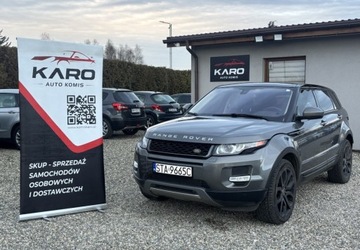 Land Rover Range Rover Evoque I SUV 5d Facelifting 2.0 Si4 240KM 2015 Land Rover Range Rover Evoque Samochod z gwarancja 2.0 Benzyna 241KM