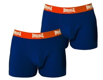 LONSDALE Bokserki slipy spodenki bez guzików TRUNK tu: L 2pak