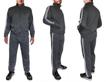 Мужской спортивный костюм БРЮКИ СВИТШОТ с воротником стойкой темно-синий 0606 XXL