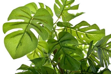 МОНСТЕРА ИСКУССТВЕННОЕ РАСТЕНИЕ В ЦВЕТАХ В ЦВЕТАХ ЛИСТЬЯ 30