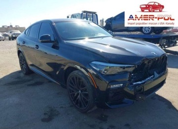 BMW X6 G06 2021 BMW X6 M50I 2021 4.4l 4.4 Benzyna 523KM