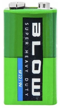 1x BATERIA BLOW SUPER HEAVY DUTY R9 6LF22 MN1604 E-Block 6AM-6 522 9V FOLIA