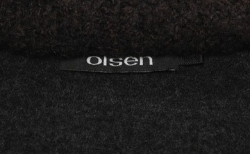 OLSEN ŻAKIET WEŁNA ZIP r 36/38