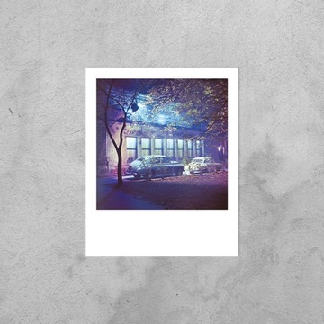 Kartka pocztowa: Kraków Warszawa Pole Polaroid Lue