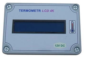 4-КАНАЛЬНЫЙ ТЕРМОМЕТР С ЖК-ПАНЕЛЬЮ DS18B20, корпус