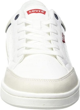 БЕЛЫЕ КРОССОВКИ НА ШНУРОВКЕ LEVI'S Billy 2.0 43 1S3C