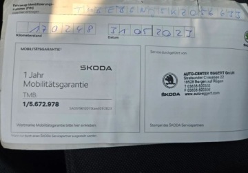 Skoda Fabia III Hatchback Facelifting 1.0 MPI 75KM 2019 Skoda Fabia Swiezo sprowadzony Zarejestrowany. Ubezpieczony. MPI. Radar., zdjęcie 28