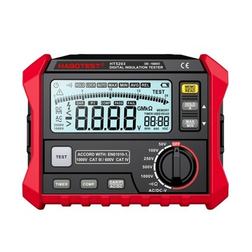 Multimetr cęgowy Habotest HT5203