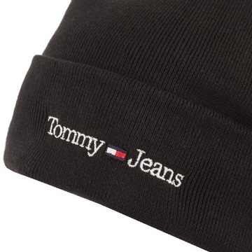 Czapka Tommy Hilfiger Sport Beanie Czarna