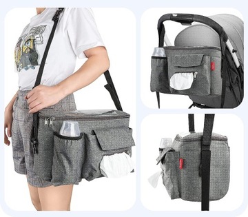 СУМКА ДЛЯ КОЛЯСКИ, РЮКЗАК ДЛЯ ПРОГУЛКИ, ОРГАНАЙЗЕР ДЛЯ МАМЫ