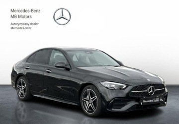 Mercedes Klasa C W206 Limuzyna 1.5 180 170KM 2025 Mercedes-Benz Klasa C SalonPL AMG Line Pakiet Night LED KEYLESS Gwarancja, zdjęcie 6