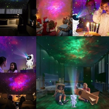 ЗВЕЗДНОЕ НЕБО ПРОЕКТОР СВЕТОДИОДНЫЙ НОЧНИК АСТРОНАВТ