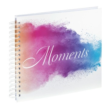 ALBUM WATERCOLOR MOMENTS 28x24/50 BIAŁE STR. Hama