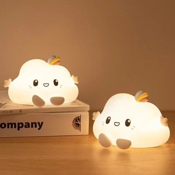 Силиконовый ночник RGB LED облако