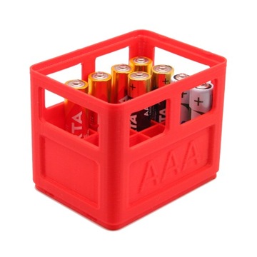 Модульный органайзер для батарейного отсека с замком - ААА