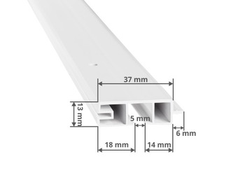 BURCH ДЛЯ ПОТОЛОЧНОЙ рейки ПВХ I-TRACK BOJANK