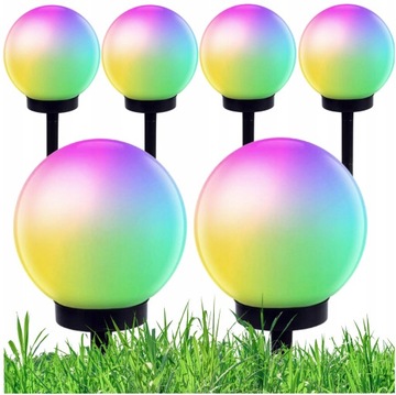 LAMPA OGRODOWA SOLARNA DO OGRODU LED KULE WBIJANA SOLARNE LAMPKI OGRODOWE