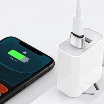 АДАПТЕР USB-C НА USB-A АДАПТЕР OTG СЕРЕБРЯНЫЙ
