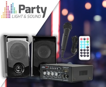 KARAOKE KIT USB BT микрофонный усилитель динамики