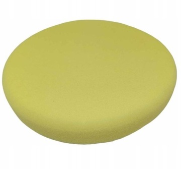 pad polerski Gąbka polerska żółta na rzep 125mm średnia Medium Kormax