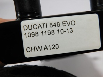 ПЕРЕДНИЙ ВОДЯНОЙ ОХЛАДИТЕЛЬ DUCATI 848 EVO 1098 1198 10-13