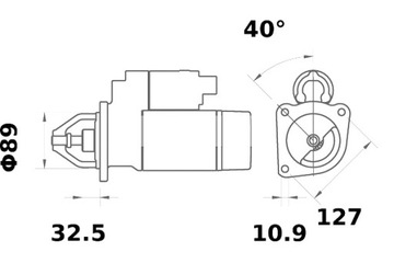 MAHLE ROZRUSZNIK URSUS 3110 3514 4512 4514 360 3P ATLAS 60