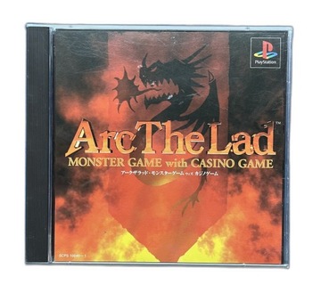 Arc The Lad Monster Game with Casino Game NTSC-J