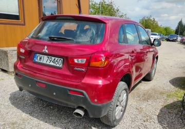 Mitsubishi ASX I SUV 1.8 DID MIVEC 150KM 2011 Mitsubishi ASX 2011r, 1.8 DIESEL, 4x4. Lekko przetarty prawy bok. Jezdzi., zdjęcie 3